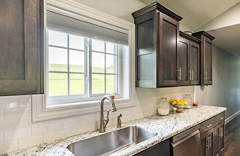 Double Hung Windows Kitchen